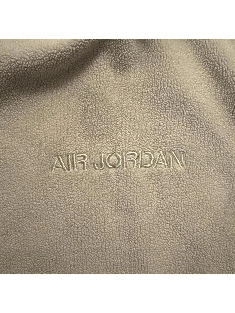 Air Jordan Fleece Hoodie Cream Size Medium